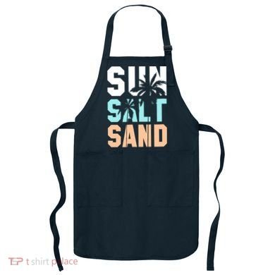Life Is Better At The Beach Vacation Sun Salt Sand Apron