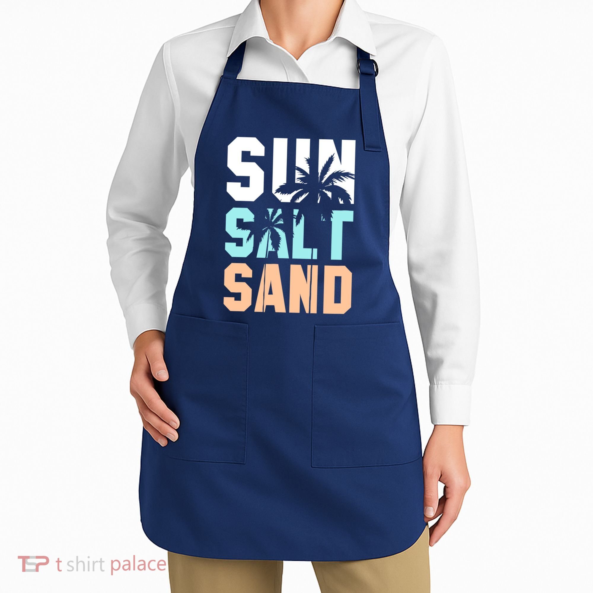 Life Is Better At The Beach Vacation Sun Salt Sand Apron