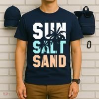 Life Is Better At The Beach Vacation Sun Salt Sand T-Shirt thumb 6