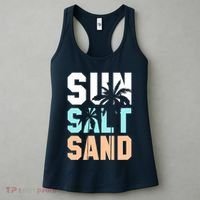 Life Is Better At The Beach Vacation Sun Salt Sand Women's Tank Top thumb 3
