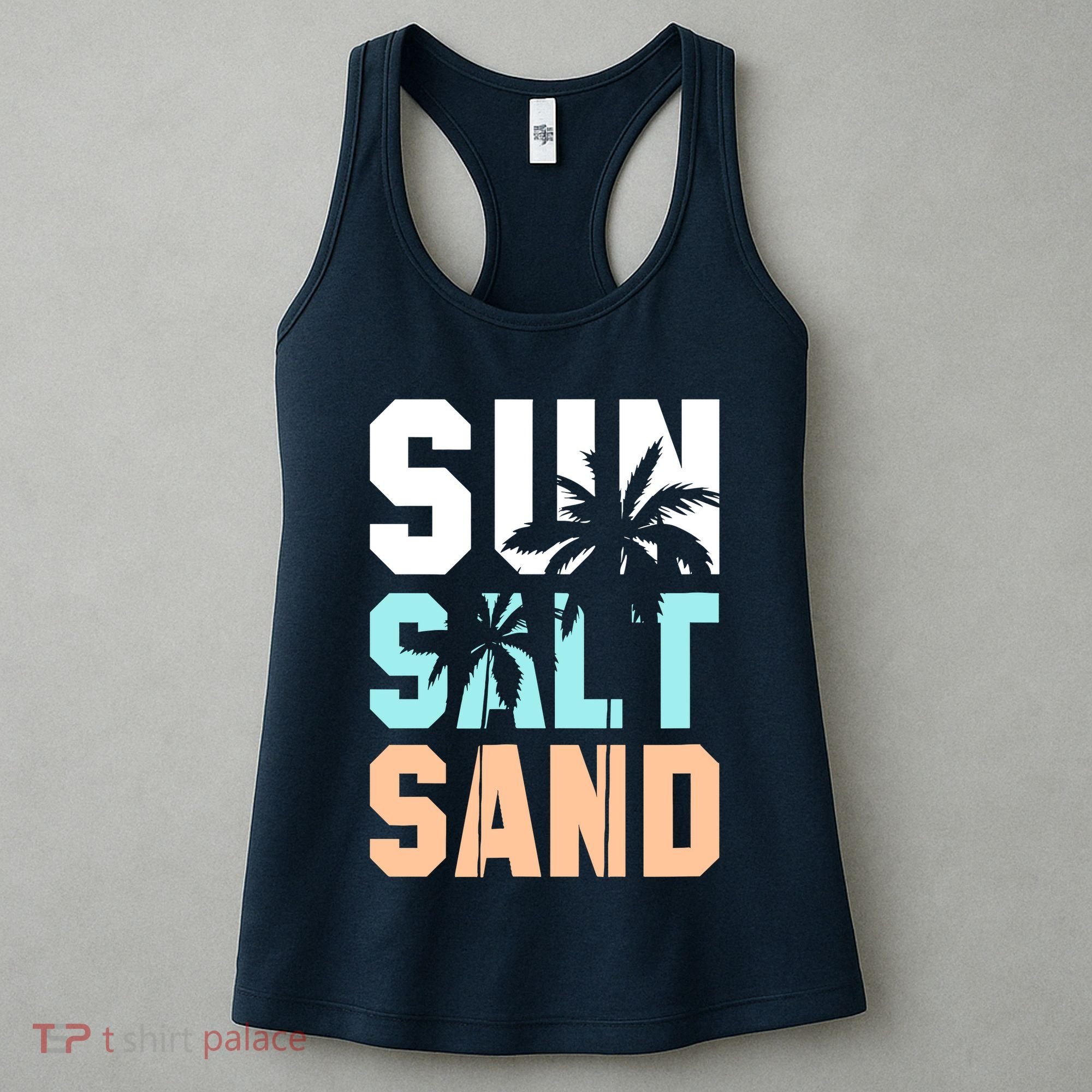 Life Is Better At The Beach Vacation Sun Salt Sand Women's Tank Top