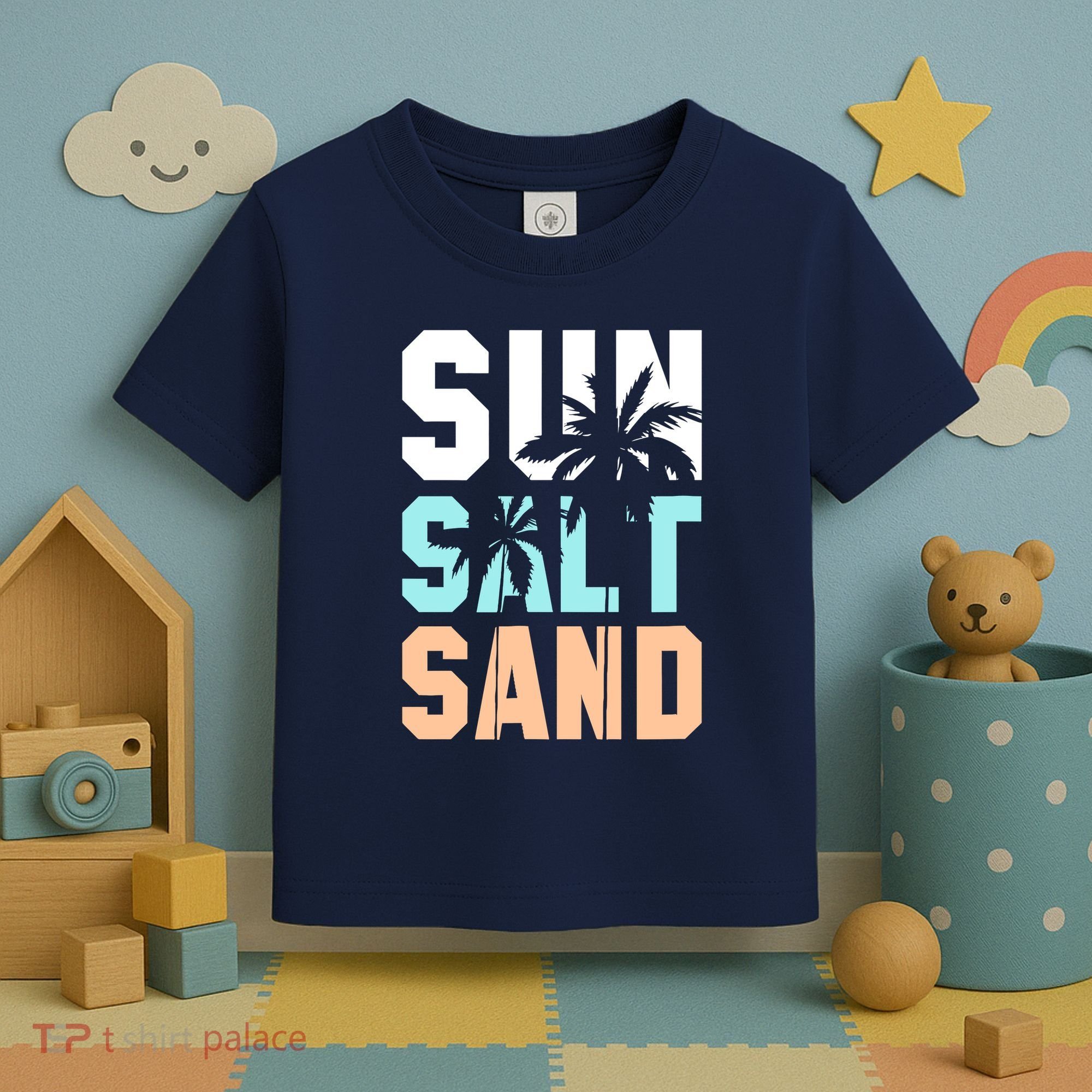 Life Is Better At The Beach Vacation Sun Salt Sand Toddler T-Shirt