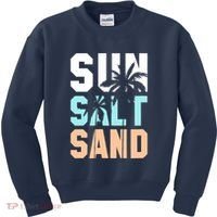 Life Is Better At The Beach Vacation Sun Salt Sand Kids Sweatshirt thumb 0