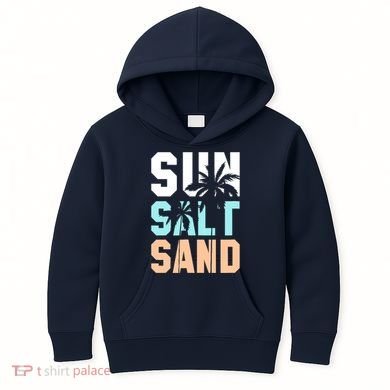 Life Is Better At The Beach Vacation Sun Salt Sand Kids Hoodie