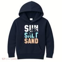 Life Is Better At The Beach Vacation Sun Salt Sand Kids Hoodie thumb 0