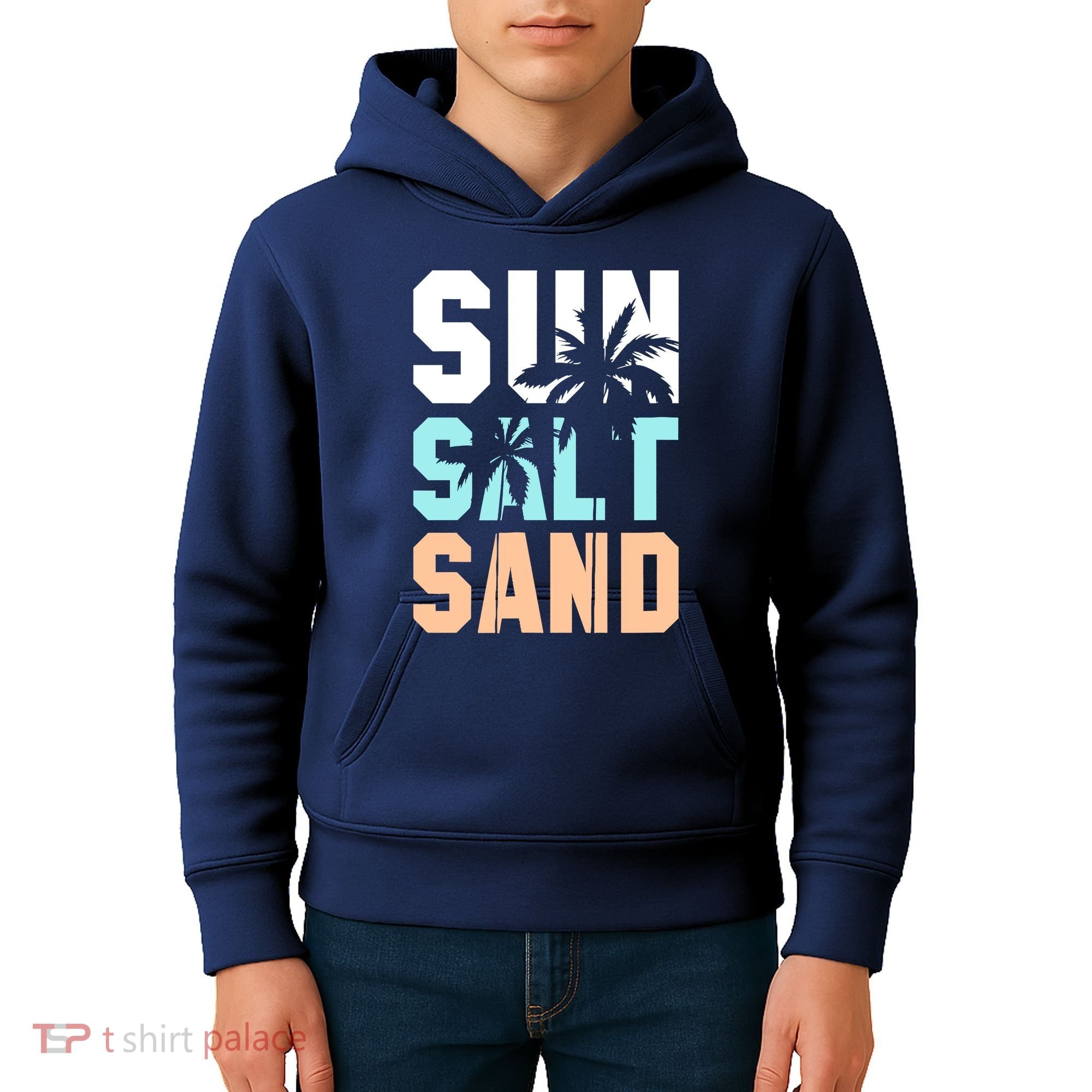 Life Is Better At The Beach Vacation Sun Salt Sand Kids Hoodie