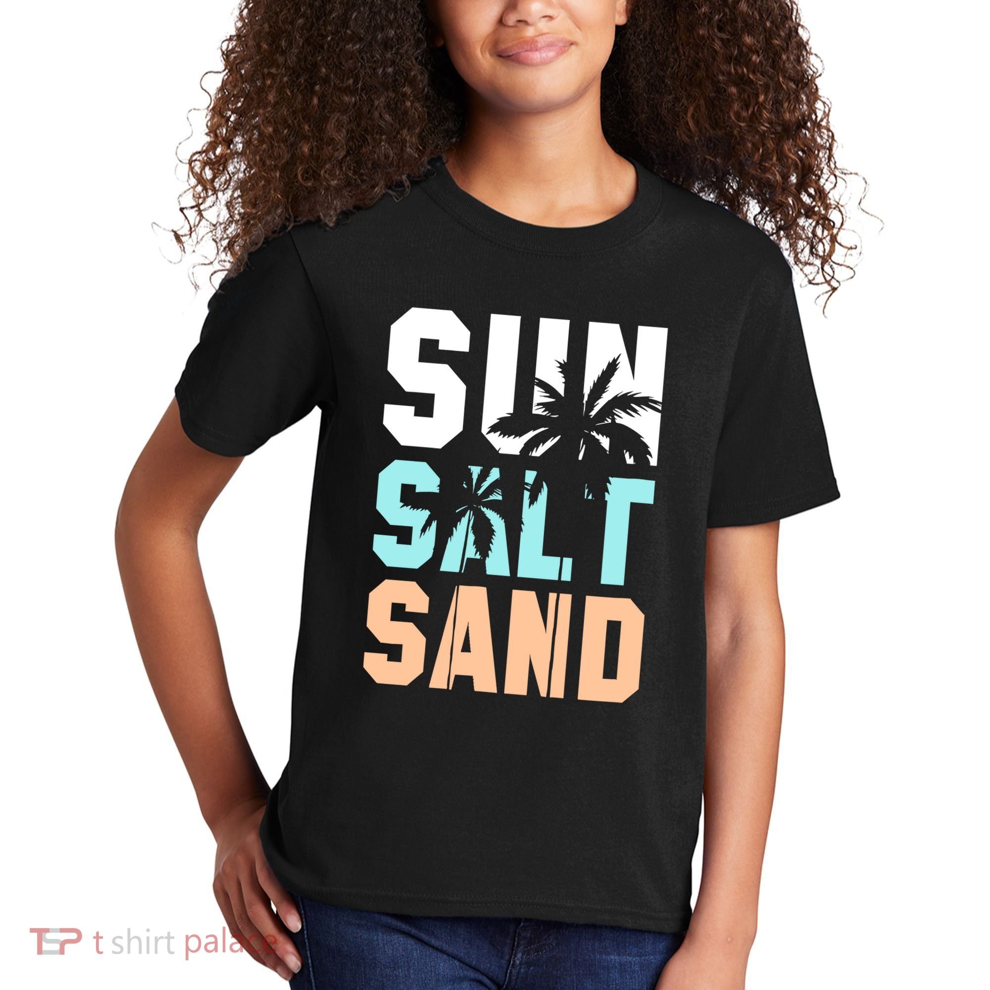 Life Is Better At The Beach Vacation Sun Salt Sand Kids T-Shirt