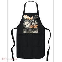 Life Is Better With Bluegrass Banjo Player Musician Apron thumb 0