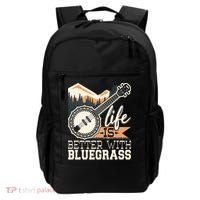 Life Is Better With Bluegrass Banjo Player Musician Backpack thumb 0