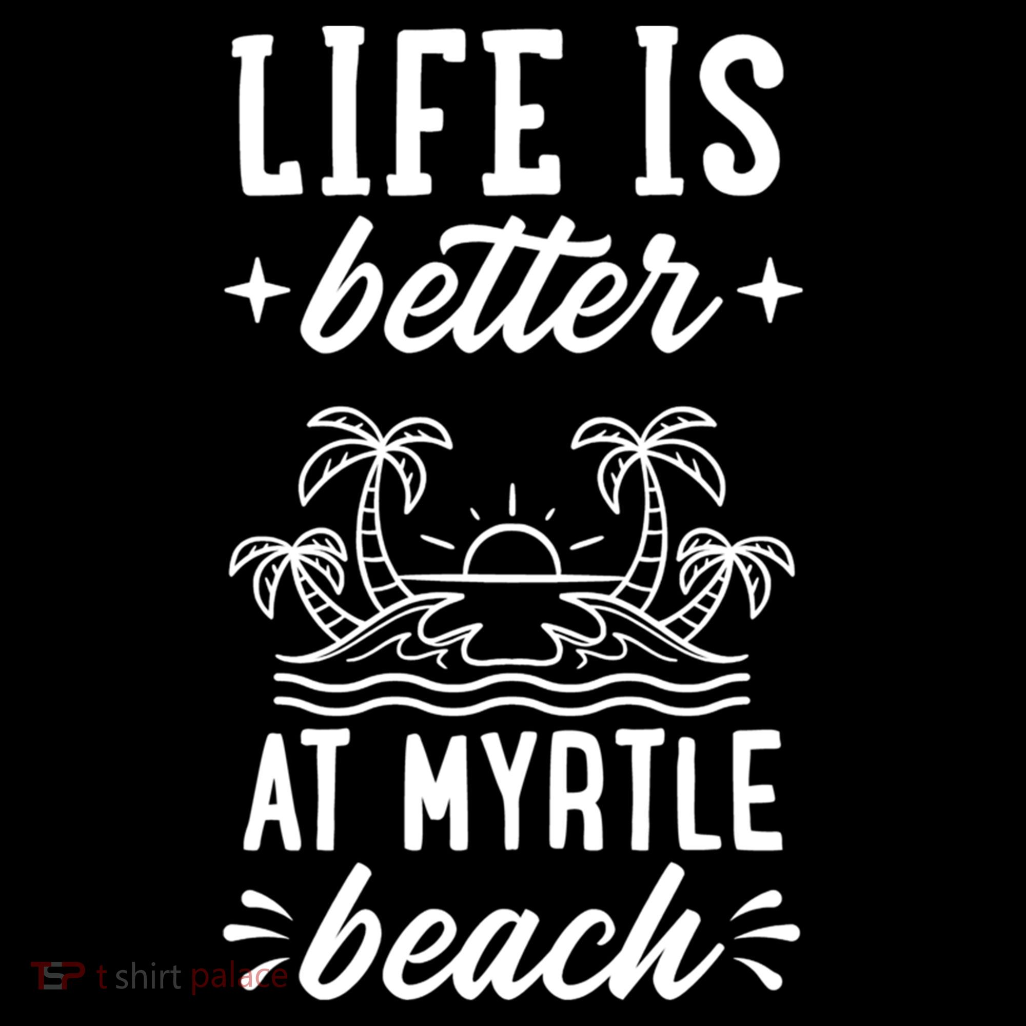 Life Is Better At Myrtle Beach Matching Family Spring Trip Gift Backpack