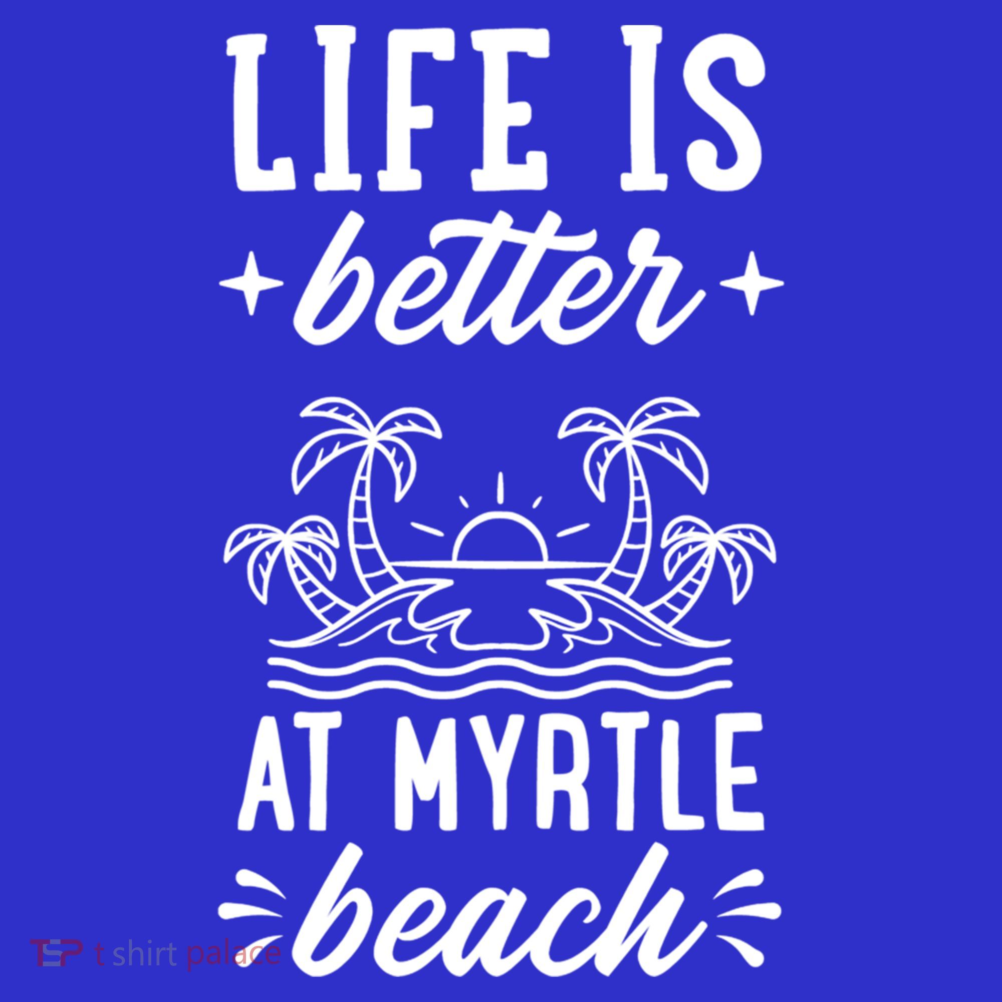 Life Is Better At Myrtle Beach Matching Family Spring Trip Gift Mousepad