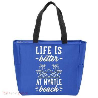 Life Is Better At Myrtle Beach Matching Family Spring Trip Gift Tote Bag