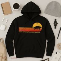 Life Is Better With A Honey Badger Hoodie thumb 3