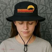 Life Is Better With A Honey Badger Bucket Hat thumb 3