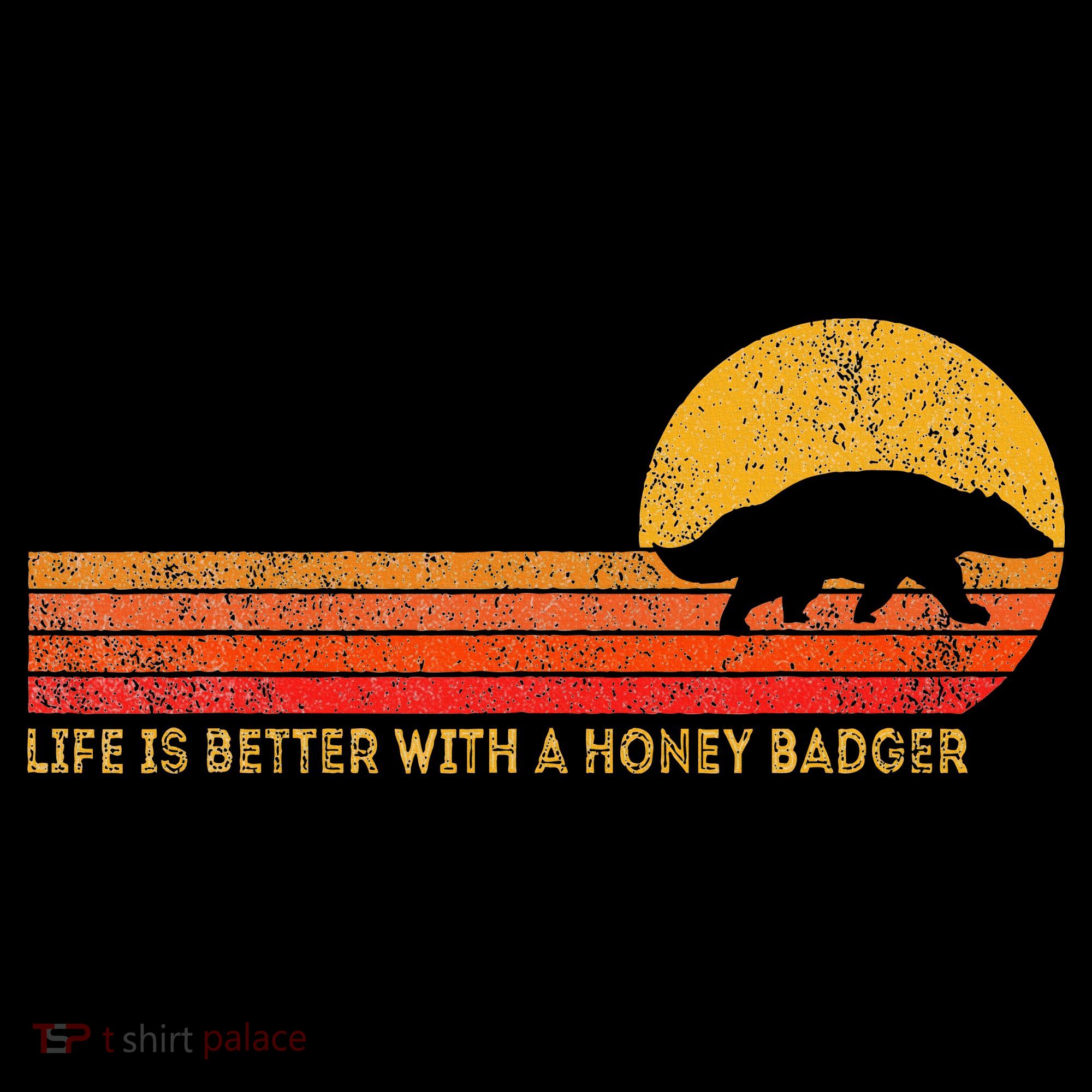 Life Is Better With A Honey Badger Ornament