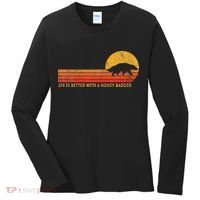 Life Is Better With A Honey Badger Women's Long Sleeve Shirt thumb 0