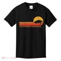 Life Is Better With A Honey Badger Kids T-Shirt thumb 0
