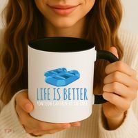 Life Is Better Pontoon Captain At The Lake Boat Meaningful Gift Coffee Mug thumb 3