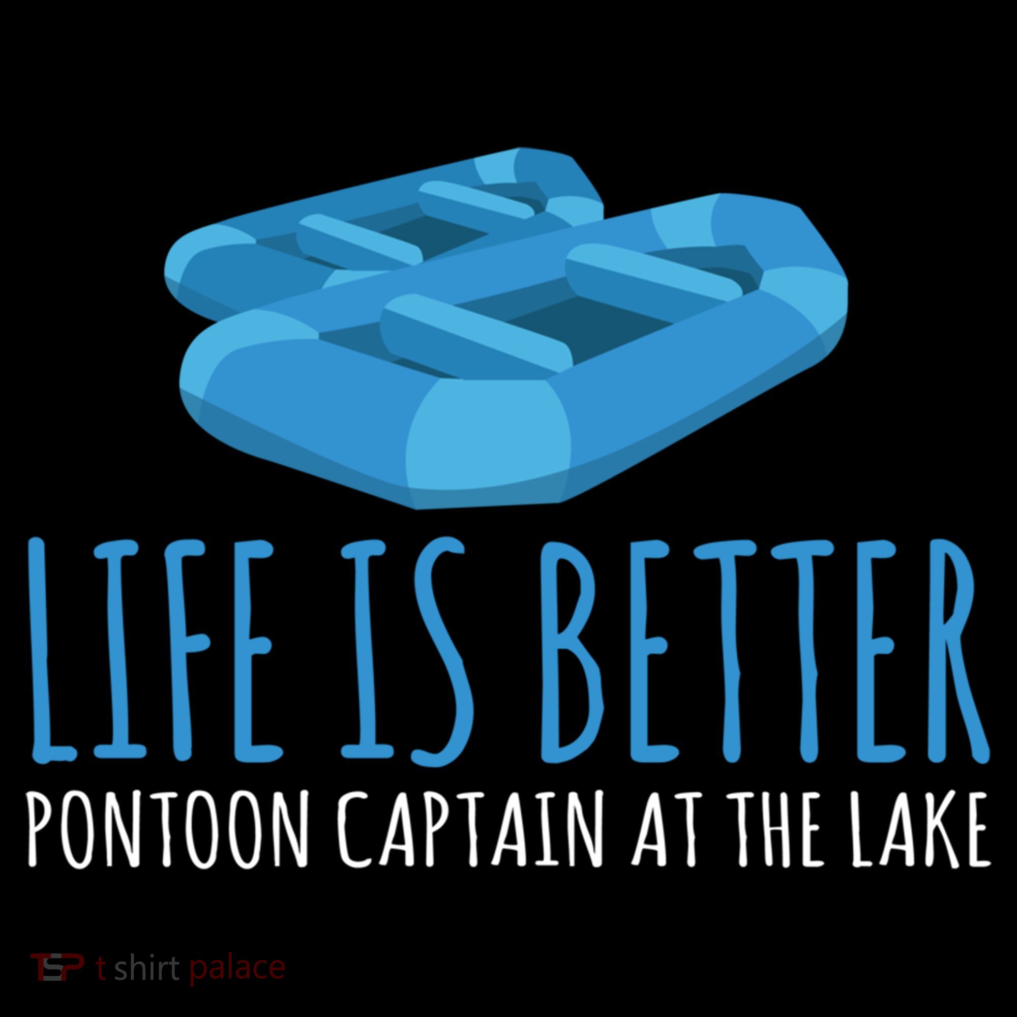 Life Is Better Pontoon Captain At The Lake Boat Meaningful Gift Coffee Mug