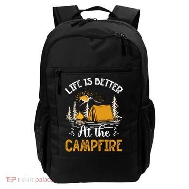 Life Is Better At The Campfire Meaningful Gift Backpack