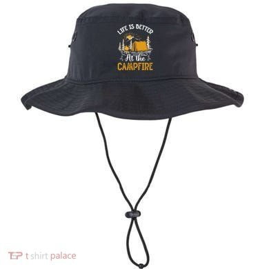 Life Is Better At The Campfire Meaningful Gift Bucket Hat