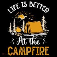 Life Is Better At The Campfire Meaningful Gift Ornament thumb 1