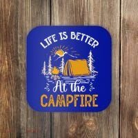 Life Is Better At The Campfire Meaningful Gift Coaster thumb 0