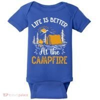 Life Is Better At The Campfire Meaningful Gift Baby Bodysuit thumb 0