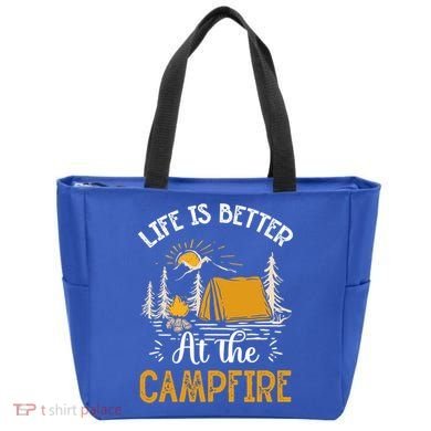 Life Is Better At The Campfire Meaningful Gift Tote Bag