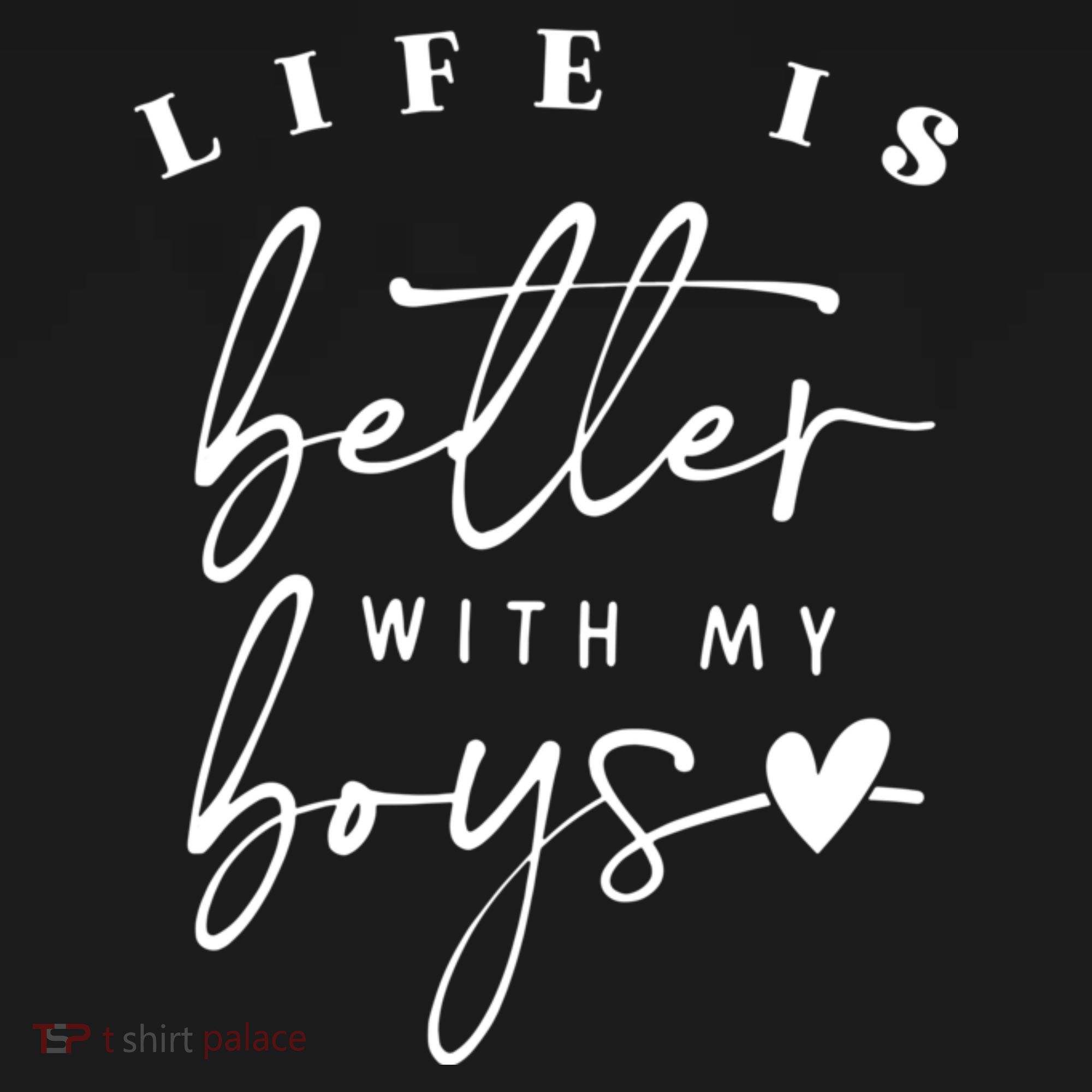 Life Is Better With My Boy Mom Boy Mama Mothers Day Sustainable Bucket Hat