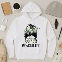 Life Is Better On The Farm Cute Animals Country Farmer Hoodie thumb 3