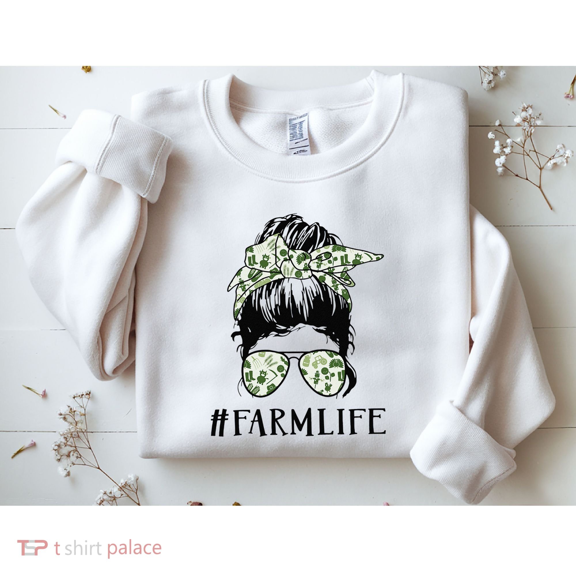Life Is Better On The Farm Cute Animals Country Farmer Sweatshirt