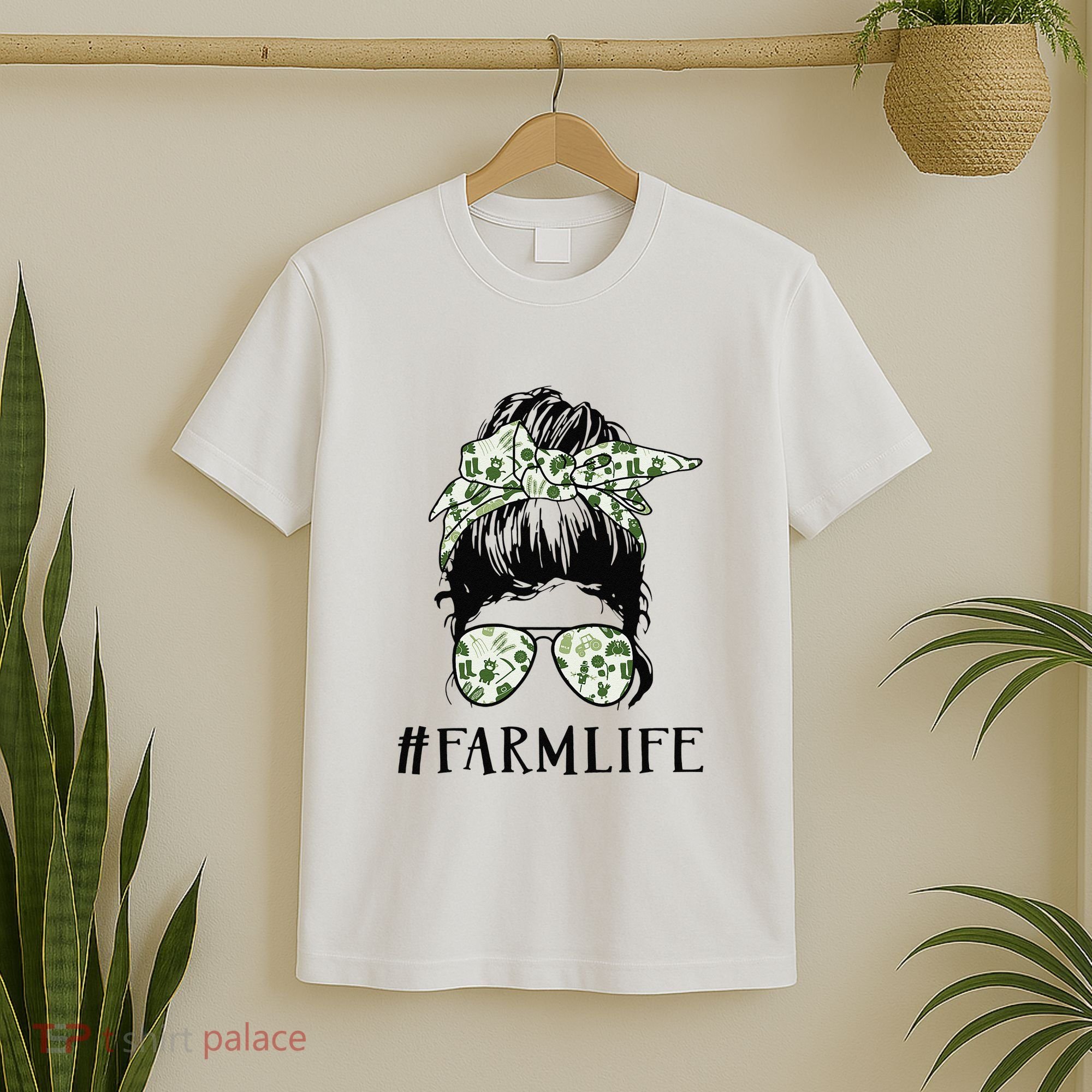 Life Is Better On The Farm Cute Animals Country Farmer T-Shirt