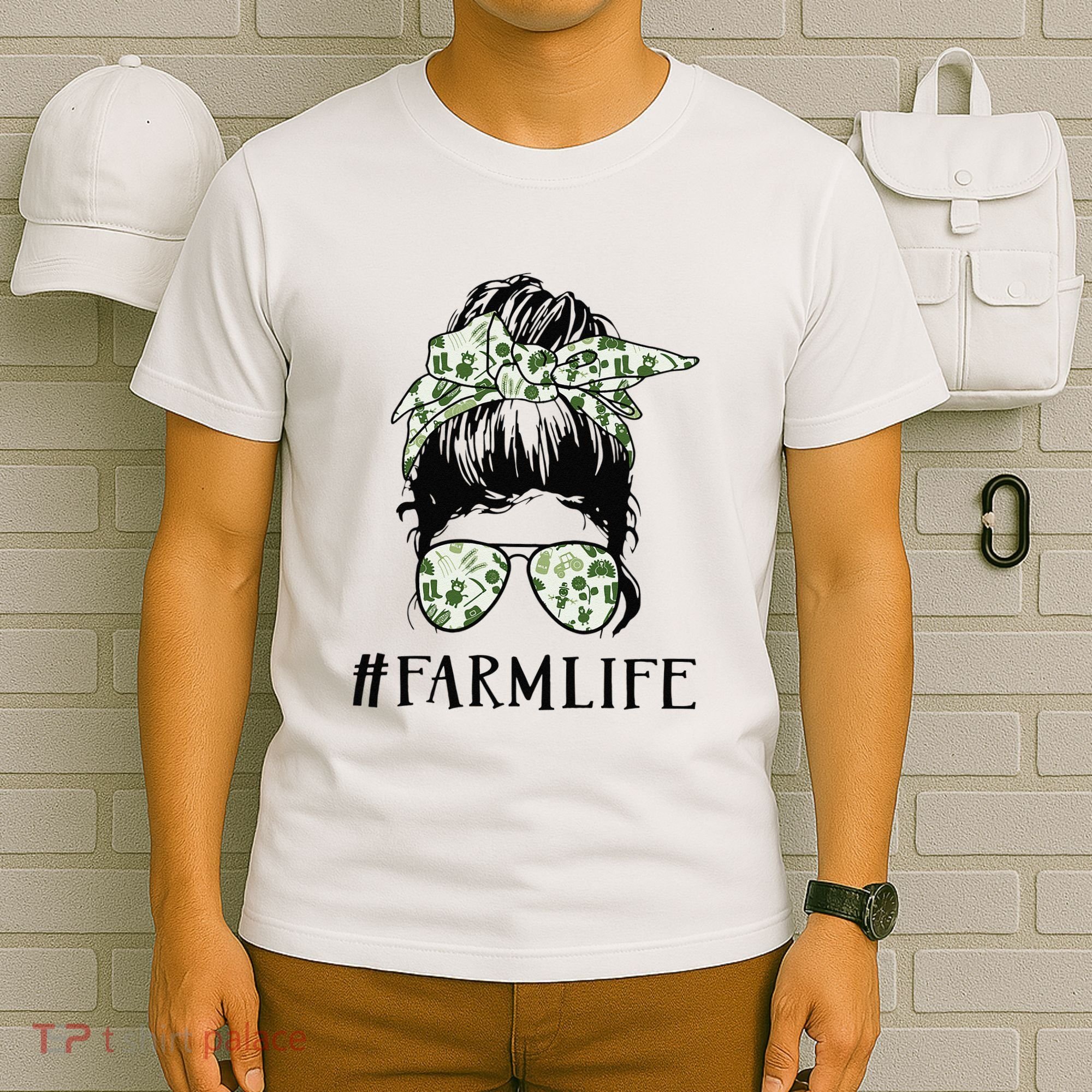 Life Is Better On The Farm Cute Animals Country Farmer T-Shirt