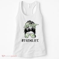 Life Is Better On The Farm Cute Animals Country Farmer Women's Tank Top thumb 0