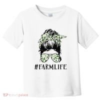Life Is Better On The Farm Cute Animals Country Farmer Toddler T-Shirt thumb 0