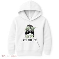 Life Is Better On The Farm Cute Animals Country Farmer Kids Hoodie thumb 0