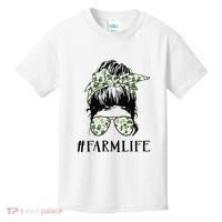 Life Is Better On The Farm Cute Animals Country Farmer Kids T-Shirt thumb 0