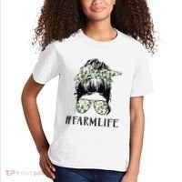 Life Is Better On The Farm Cute Animals Country Farmer Kids T-Shirt thumb 2