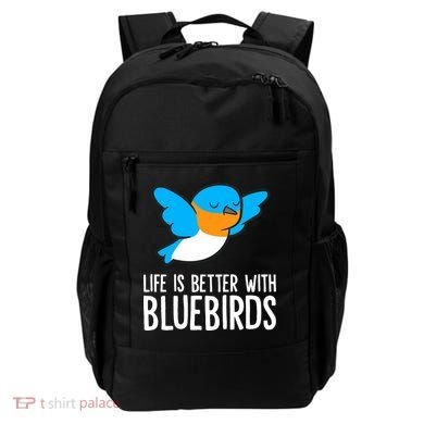 Life Is Better With Bluebirds Premium Backpack