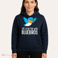 Life Is Better With Bluebirds Premium Hoodie thumb 5