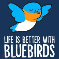 Life Is Better With Bluebirds Premium Toddler Hoodie thumb 2