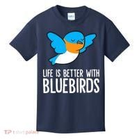 Life Is Better With Bluebirds Premium Kids T-Shirt thumb 0