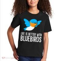 Life Is Better With Bluebirds Premium Kids T-Shirt thumb 2