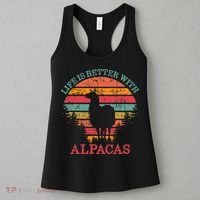 Life Is Better With Alpacas Gift For Alpaca Moms Women's Tank Top thumb 3