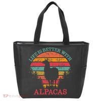 Life Is Better With Alpacas Gift For Alpaca Moms Tote Bag thumb 0