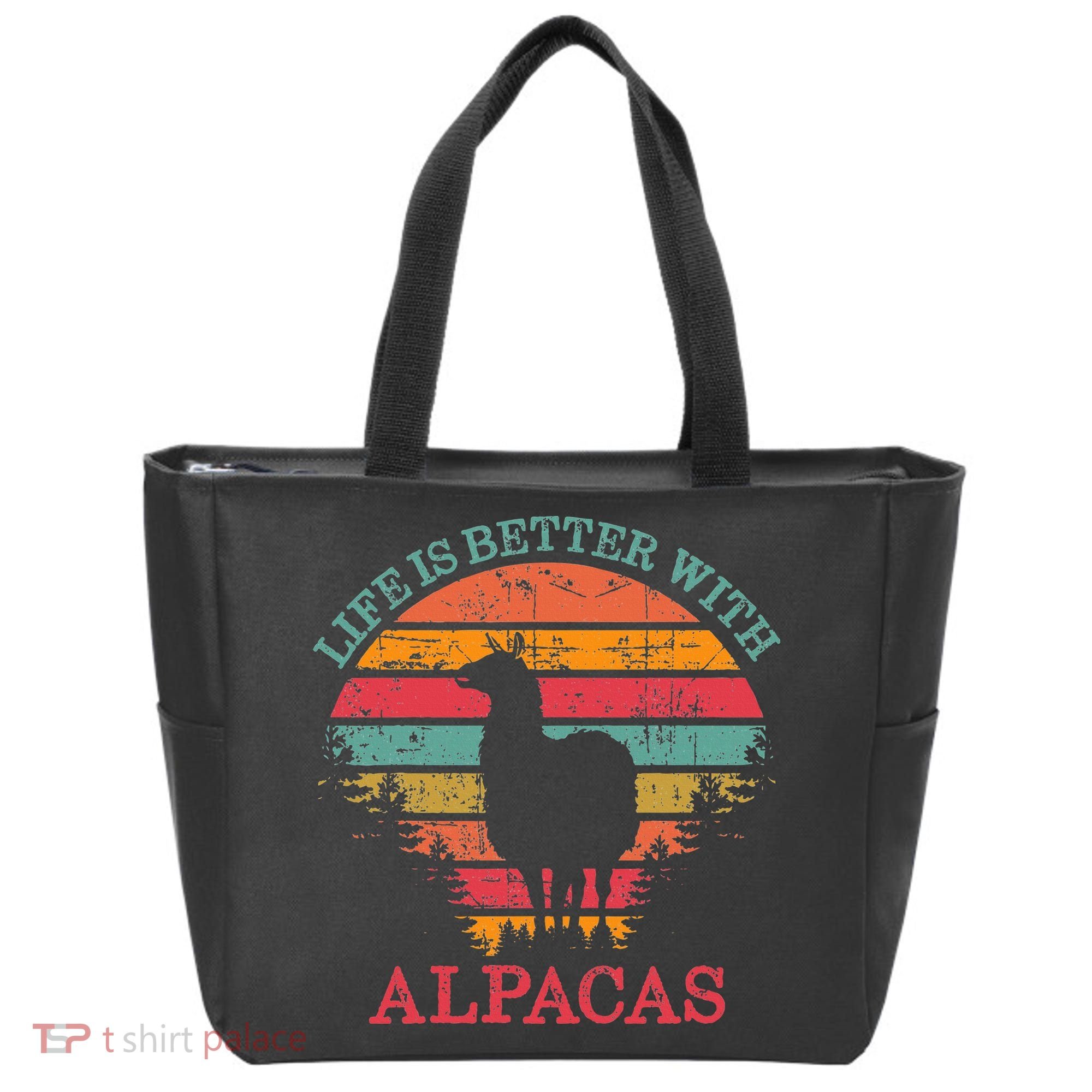 Life Is Better With Alpacas Gift For Alpaca Moms Tote Bag