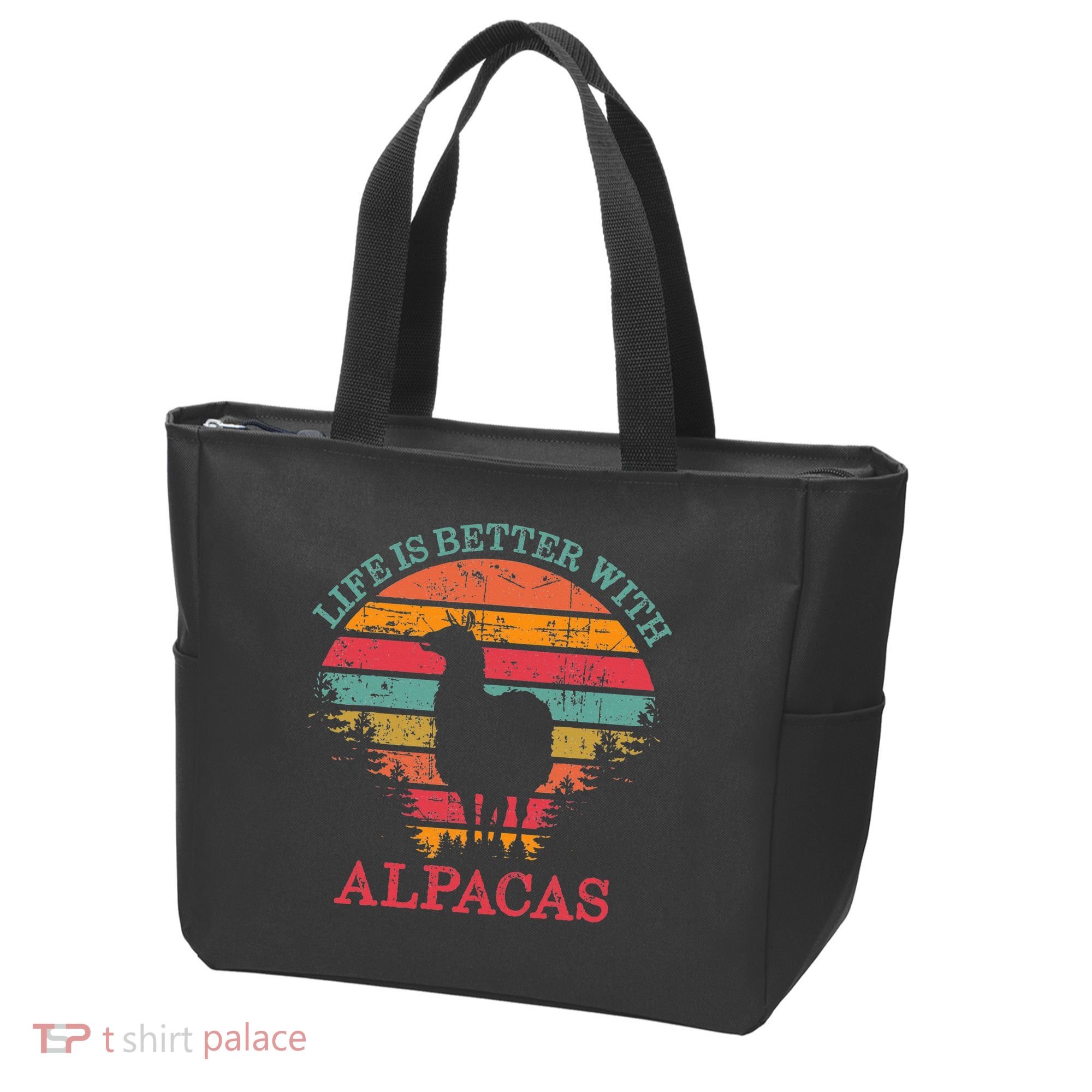 Life Is Better With Alpacas Gift For Alpaca Moms Tote Bag