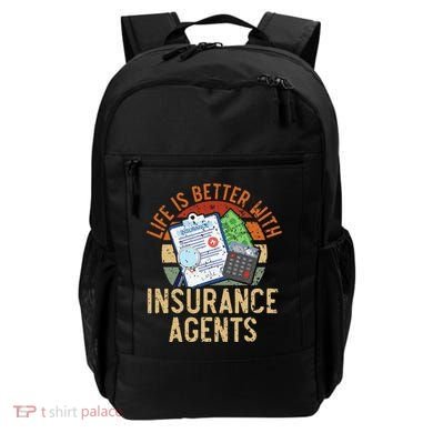 Life Is Better With Insurance Agents Job Profession Backpack