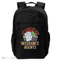 Life Is Better With Insurance Agents Job Profession Backpack thumb 0